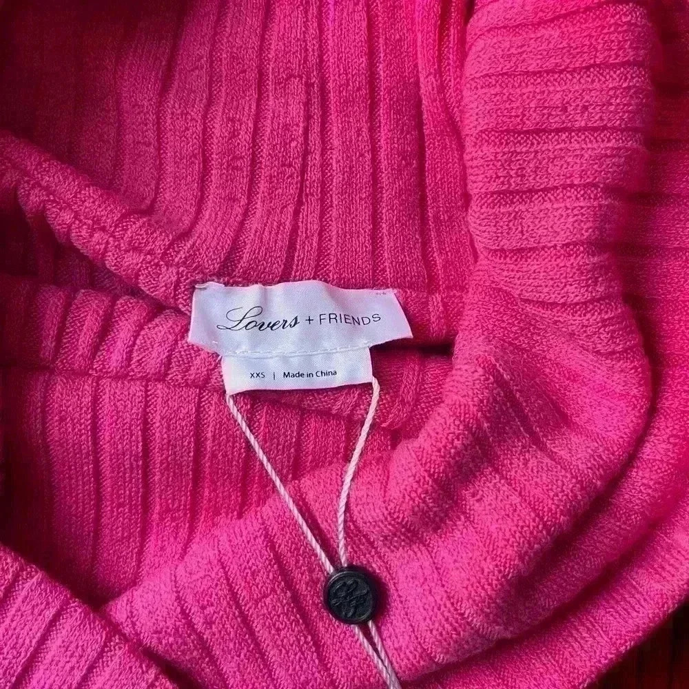 NWT Lovers + Friends Full Moon Knit Dress - Picture 5 of 6